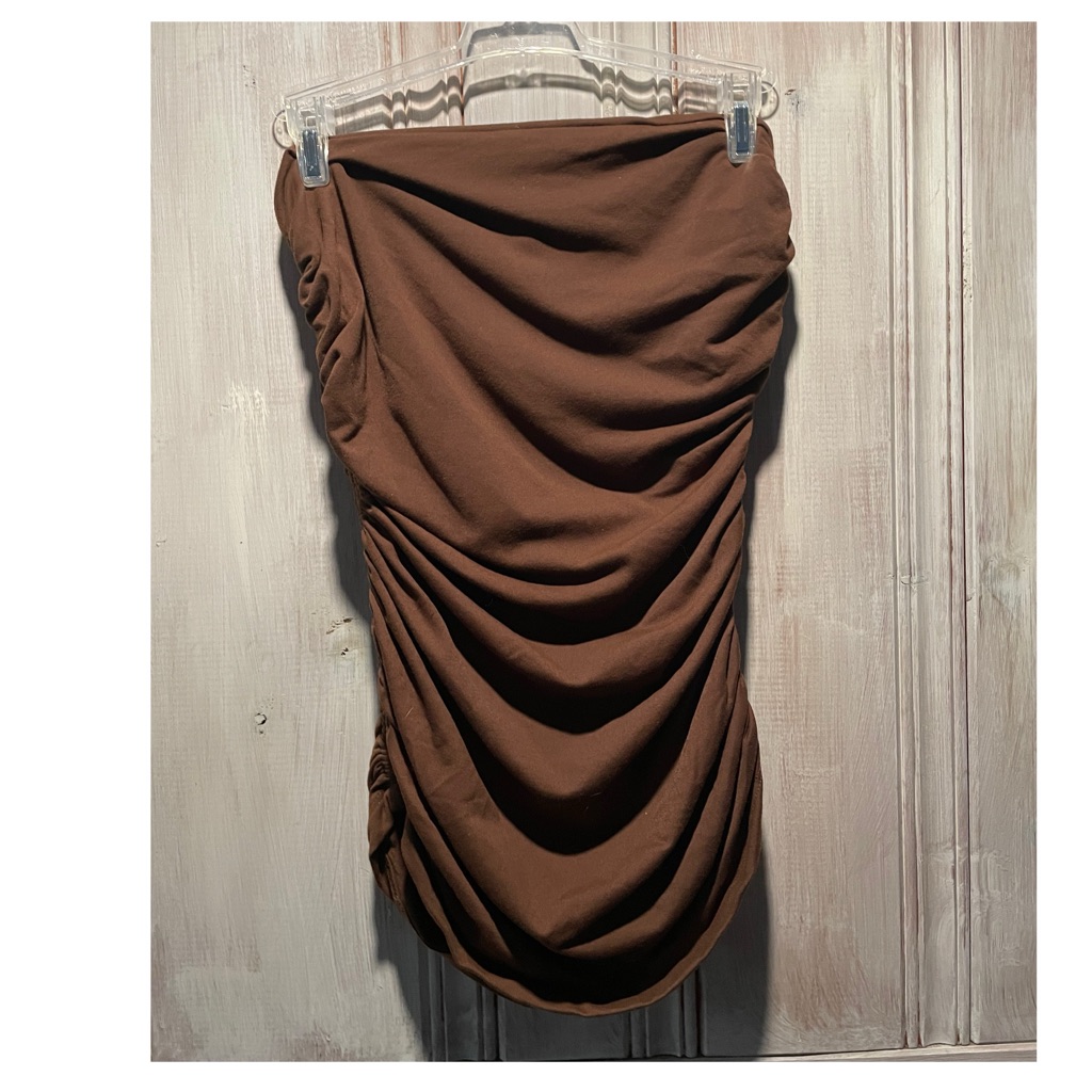 Susana Monaco Ruched Strapless Top